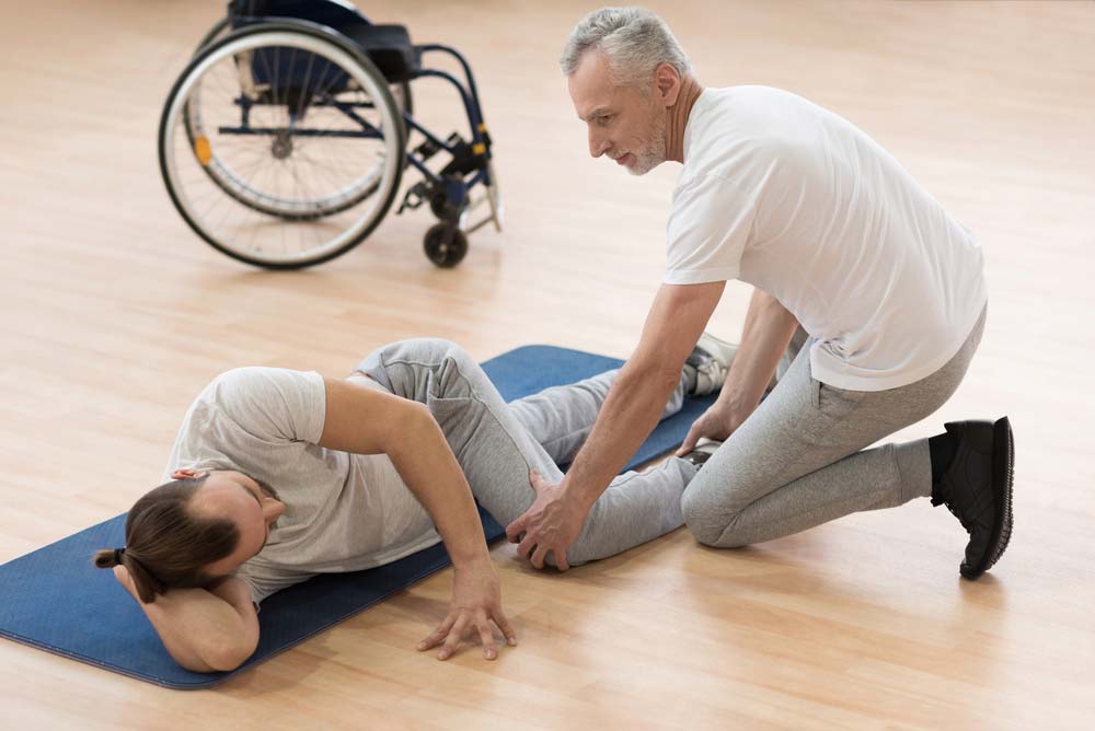 Hip Rotation Exercise - How To Recover From Paralysis How To Recover From Paralysis