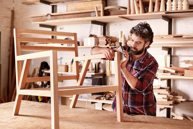 Paraplegic Care - The Person making furniture Paraplegic Care