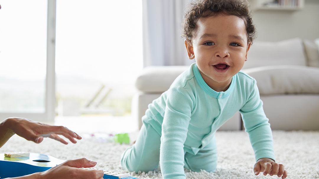 Crawling - 5 Month Baby Activities 5 Month Baby Activities