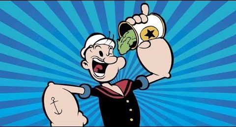 Popeye's Spinach - Brain Boosting Diet Brain Boosting Diet